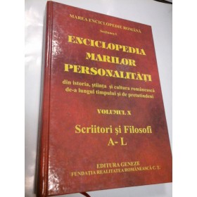 ENCICLOPEDIA MARILOR PERSONALITATI - volumul X 